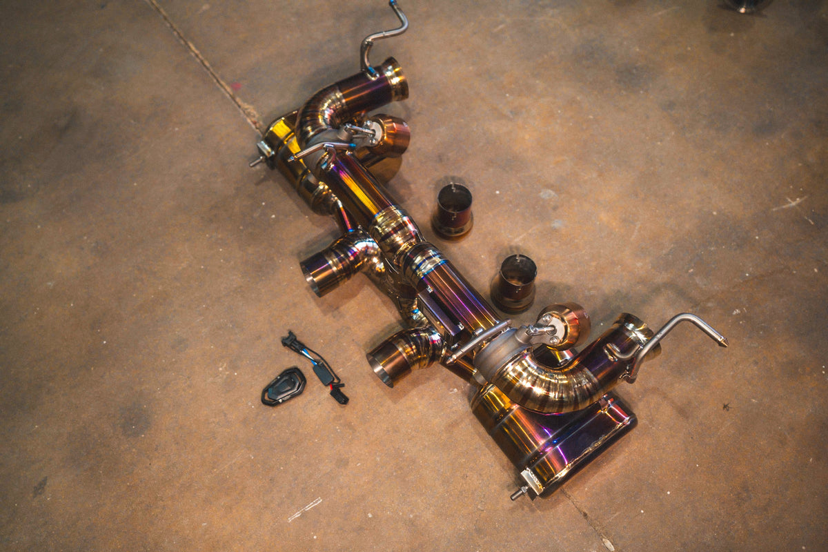 Valvetronic Designs - Ferrari 458 Italia Valved Sport Exhaust System - FER.458.VSES.TI