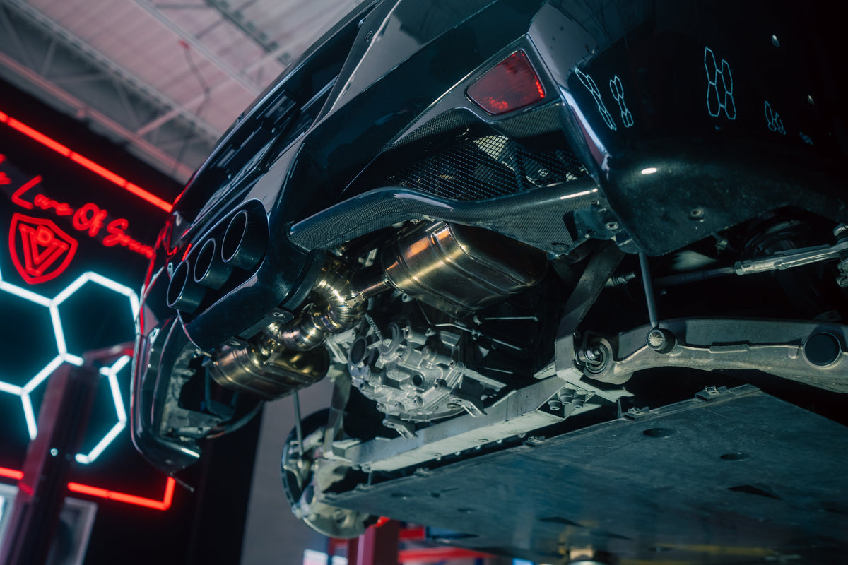 Valvetronic Designs - Ferrari 458 Italia Valved Sport Exhaust System - FER.458.VSES.TI