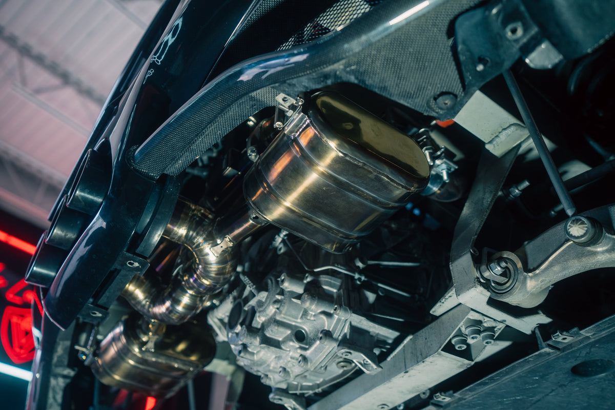 Valvetronic Designs - Ferrari 458 Italia Valved Sport Exhaust System - FER.458.VSES.TI