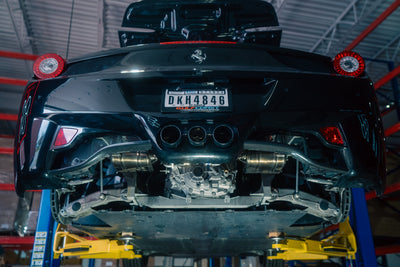 Valvetronic Designs - Ferrari 458 Italia Valved Sport Exhaust System - FER.458.VSES.TI