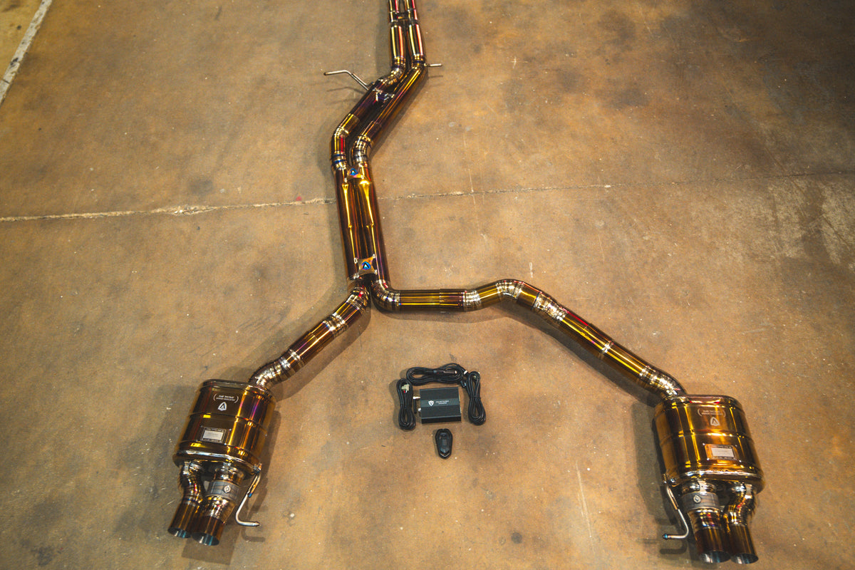 Valvetronic Designs - Audi RS6 / RS7 C7 Valved Sport Exhaust Sytem - AUD.C7.VSES.TI