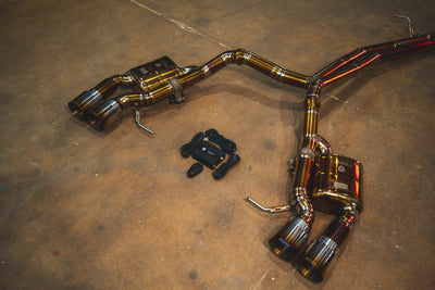 Valvetronic Designs - Valvetronic Valved Sport Exhaust System for Porsche Macan - POR.95B.MAC.VSES.TI