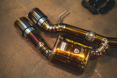 Valvetronic Designs - Valvetronic Valved Sport Exhaust System for Porsche Macan - POR.95B.MAC.VSES.TI