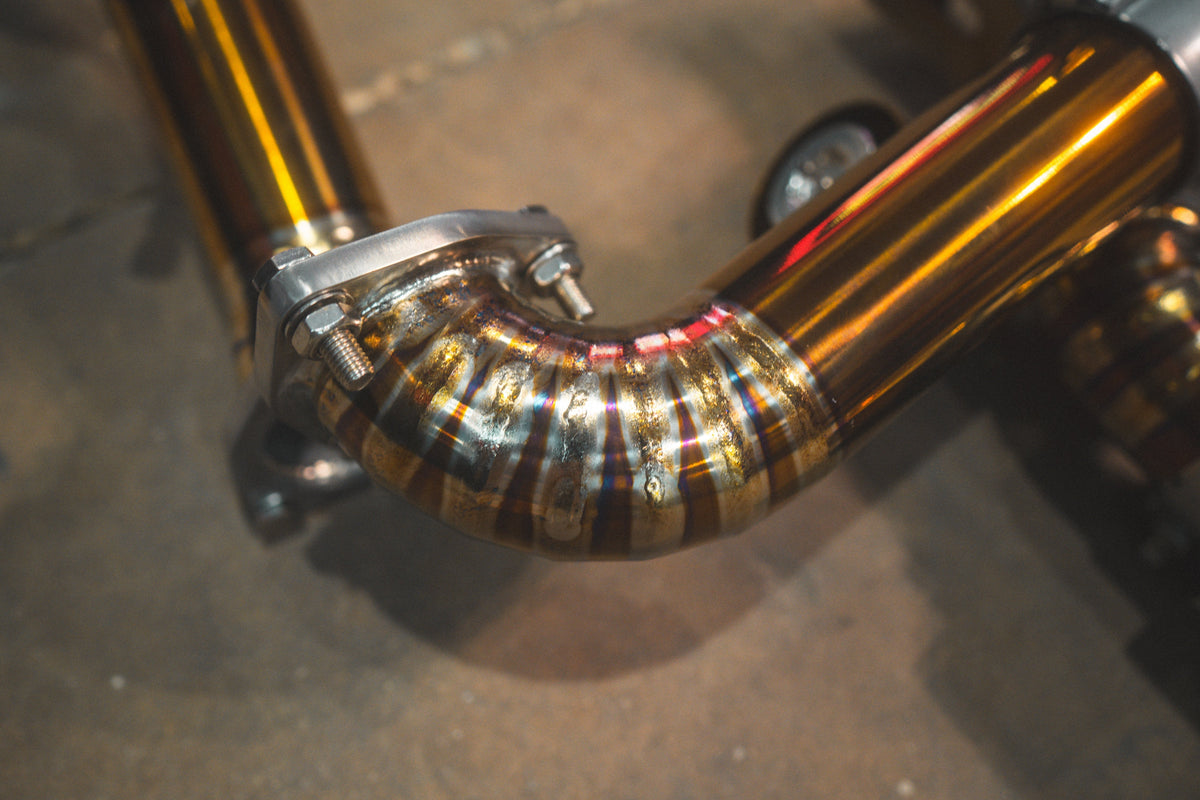 Valvetronic Designs - Valvetronic Valved Sport Exhaust System for Porsche 718 GT4RS/Spyder RS - POR.GT4RS.VSES.TI
