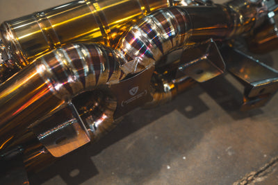 Valvetronic Designs - Valvetronic Valved Sport Exhaust System for Porsche 718 GT4RS/Spyder RS - POR.GT4RS.VSES.TI
