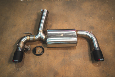 Valvetronic Designs - BMW F30 / F22 / F36 / F32 Valved Sport Exhaust System (Axleback) F chassis - BMW.F.VSES.BR.RC, BMW.F.VSES.BR.BRSH, BMW.F.VSES.BR.BRT, BMW.F.VSES.BR.BLK, BMW.F.VSES.BR.FC