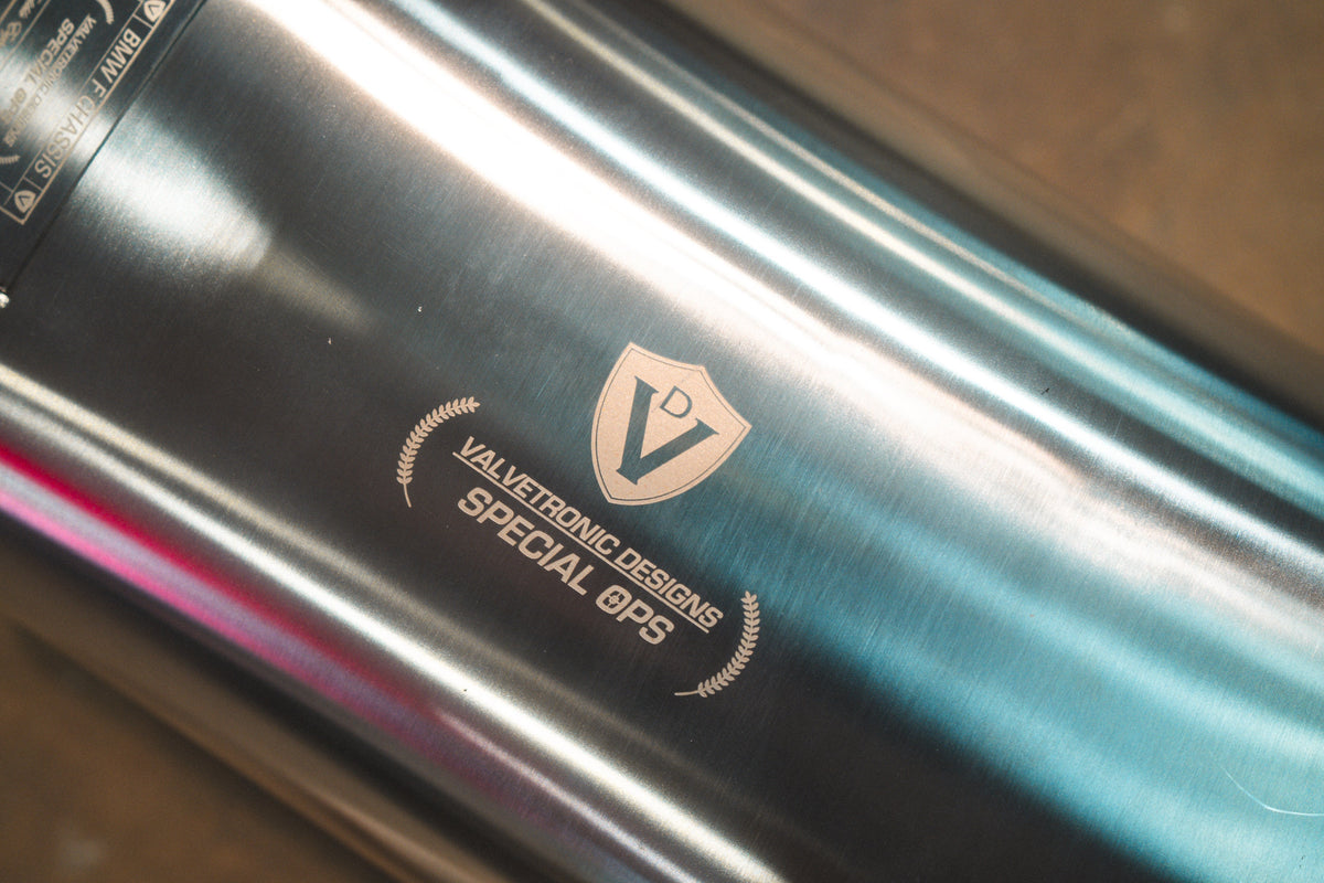 Valvetronic Designs - BMW F30 / F22 / F36 / F32 Valved Sport Exhaust System (Axleback) F chassis - BMW.F.VSES.BR.RC, BMW.F.VSES.BR.BRSH, BMW.F.VSES.BR.BRT, BMW.F.VSES.BR.BLK, BMW.F.VSES.BR.FC