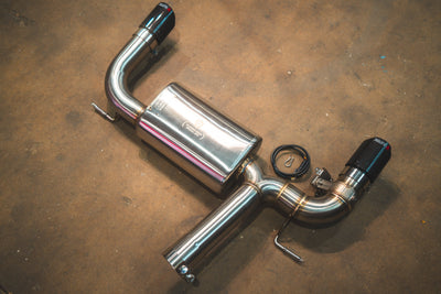 Valvetronic Designs - BMW F30 / F22 / F36 / F32 Valved Sport Exhaust System (Axleback) F chassis - BMW.F.VSES.BR.RC, BMW.F.VSES.BR.BRSH, BMW.F.VSES.BR.BRT, BMW.F.VSES.BR.BLK, BMW.F.VSES.BR.FC