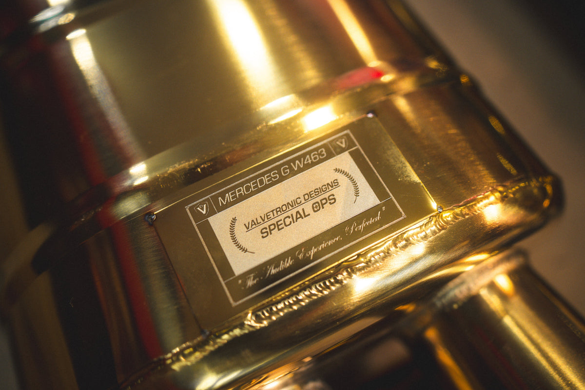 Valvetronic Designs - Mercedes Benz G-Wagon 463 Valved Sport Exhaust System - MER.W463.G63.VSES.AG