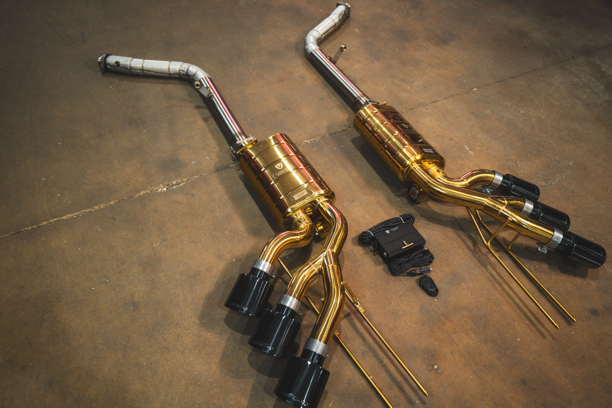 Valvetronic Designs - Mercedes Benz G-Wagon 463 Valved Sport Exhaust System - MER.W463.G63.VSES.AG