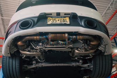 Valvetronic Designs - Valvetronic Valved Sport Exhaust System for Porsche 992 Carrera / Turbo - POR.992.TUR.VSES.TI