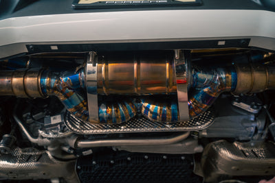 Valvetronic Designs - Valvetronic Valved Sport Exhaust System for Porsche 992 Carrera / Turbo - POR.992.TUR.VSES.TI