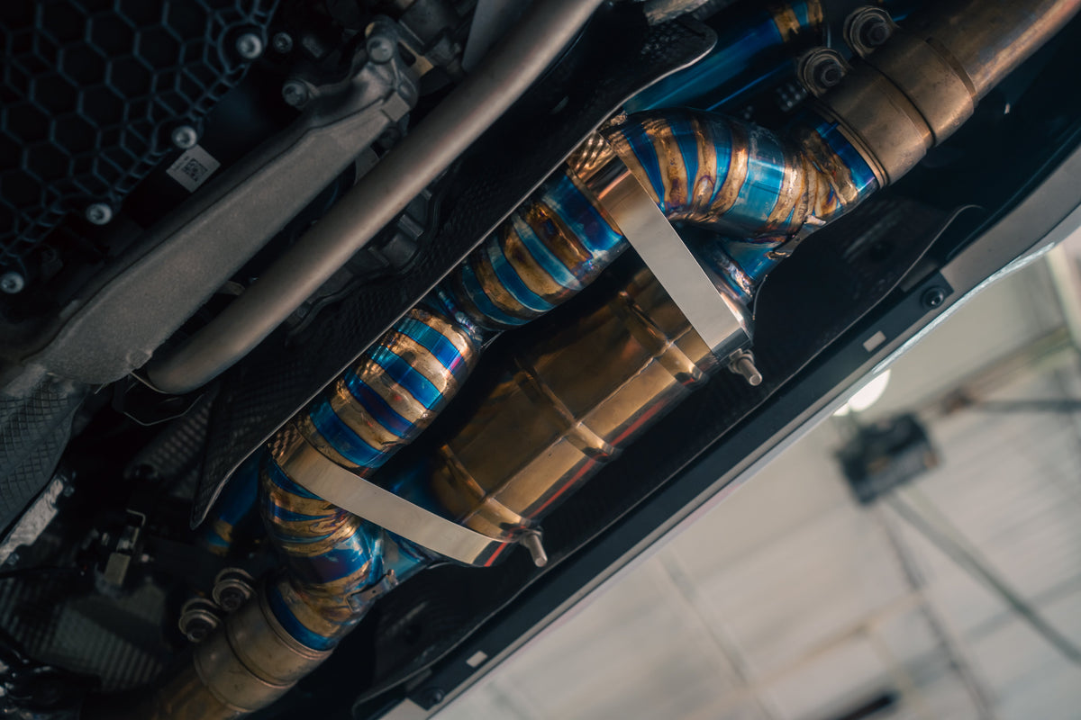 Valvetronic Designs - Valvetronic Valved Sport Exhaust System for Porsche 992 Carrera / Turbo - POR.992.TUR.VSES.TI