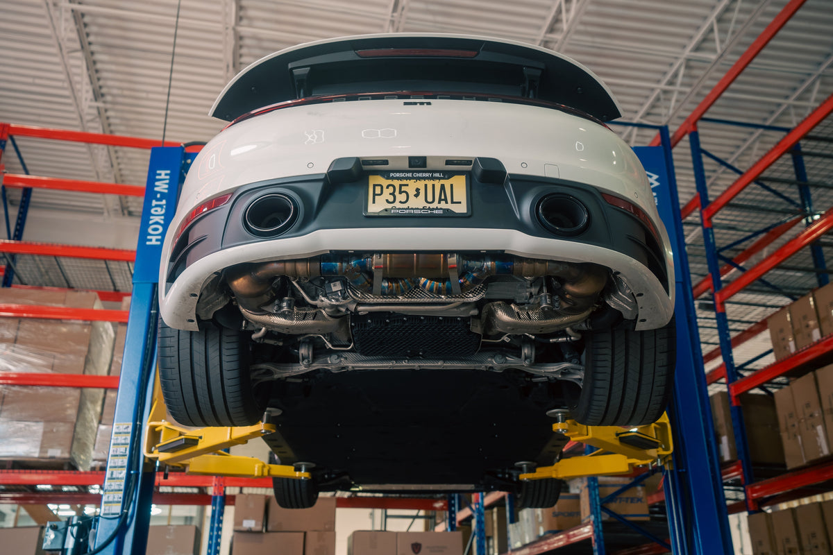 Valvetronic Designs - Valvetronic Valved Sport Exhaust System for Porsche 992 Carrera / Turbo - POR.992.TUR.VSES.TI