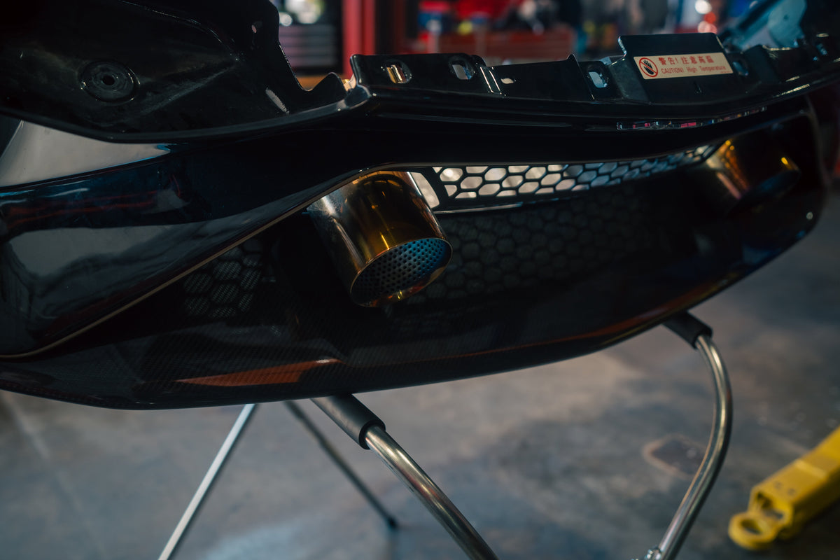 Valvetronic Designs - Lamborghini Aventador SVJ/Ultimae Valved Sport Exhaust System - LAM.SVJ.VSES.AG, LAM.SVJ.F1.AG