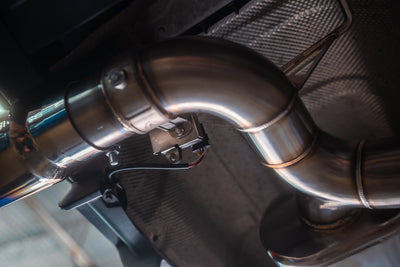 Valvetronic Designs - BMW F30 / F22 / F36 / F32 Valved Sport Exhaust System (Axleback) F chassis - BMW.F.VSES.BR.RC, BMW.F.VSES.BR.BRSH, BMW.F.VSES.BR.BRT, BMW.F.VSES.BR.BLK, BMW.F.VSES.BR.FC