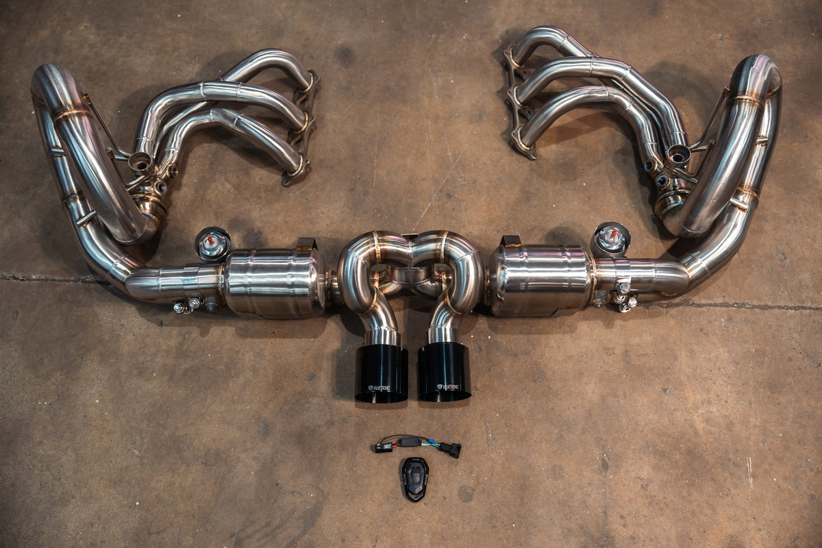 Valvetronic Designs - Valvetronic Valved Sport Exhaust System for Porsche GT3/RS 991.1 / 991.2 - POR.991.GT3.VSES.BR, POR.991.GT3.VSES.TI