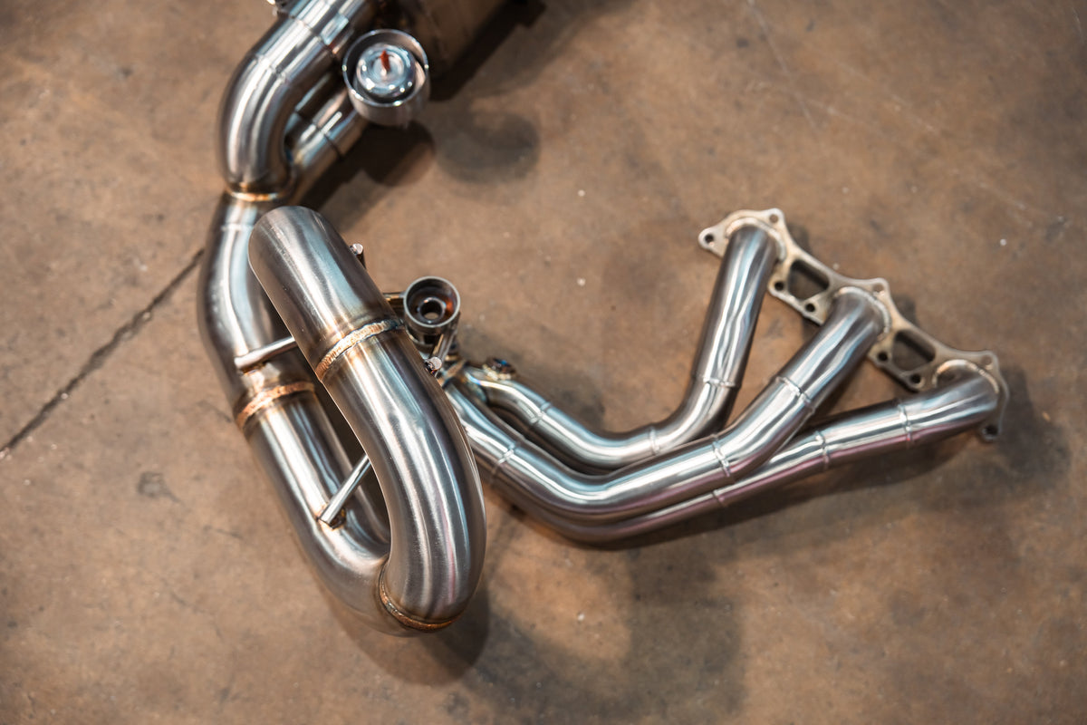 Valvetronic Designs - Valvetronic Valved Sport Exhaust System for Porsche GT3/RS 991.1 / 991.2 - POR.991.GT3.VSES.BR, POR.991.GT3.VSES.TI