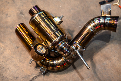 Valvetronic Designs - Ferrari F12 / 812 Valved Sport Exhaust System - FER.F12.VSES.TI