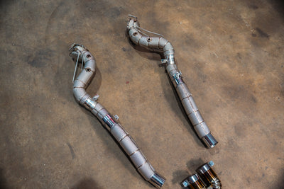 Valvetronic Designs - Ferrari F12 / 812 Valved Sport Exhaust System - FER.F12.VSES.TI