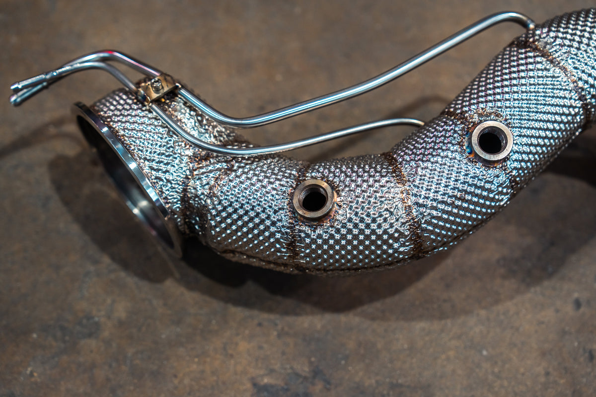 Valvetronic Designs - Ferrari F12 / 812 Valved Sport Exhaust System - FER.F12.VSES.TI