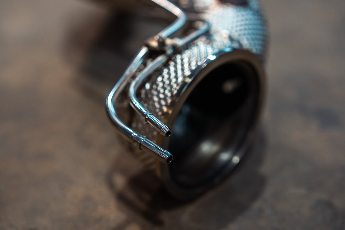 Valvetronic Designs - Ferrari F12 / 812 Valved Sport Exhaust System - FER.F12.VSES.TI