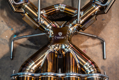 Valvetronic Designs - Mclaren 765LT F1 Race Exhaust System - MAC.765LT.F1.TI