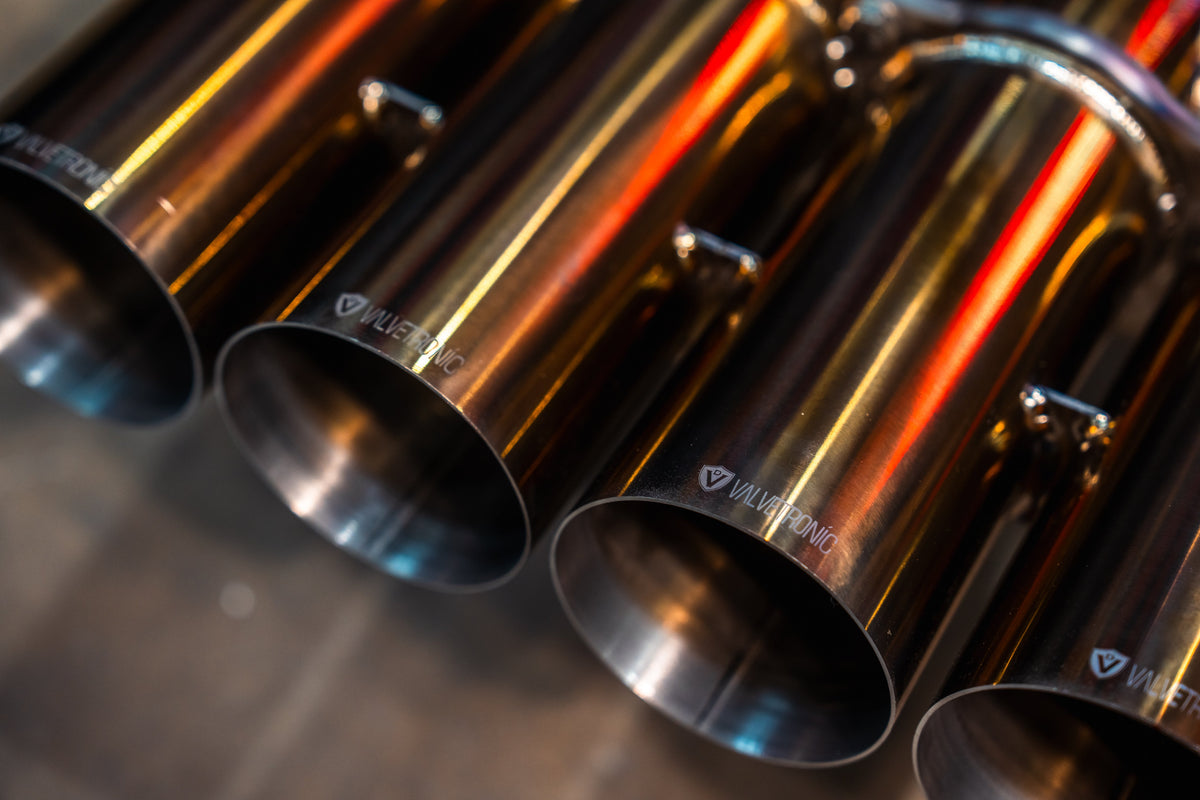 Valvetronic Designs - Mclaren 765LT F1 Race Exhaust System - MAC.765LT.F1.TI