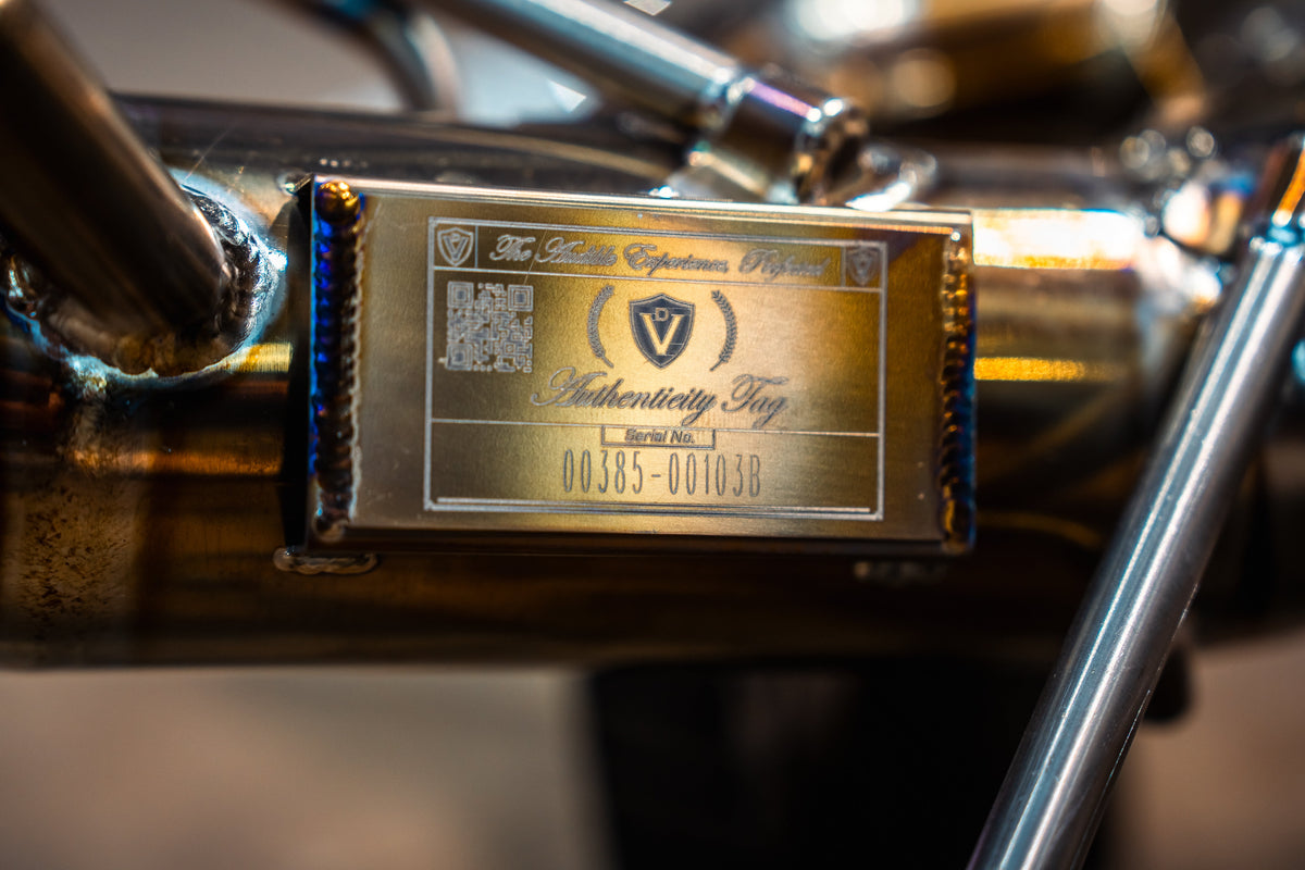 Valvetronic Designs - Mclaren 765LT F1 Race Exhaust System - MAC.765LT.F1.TI