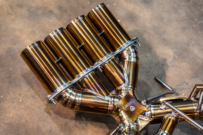 Valvetronic Designs - Mclaren 765LT F1 Race Exhaust System - MAC.765LT.F1.TI