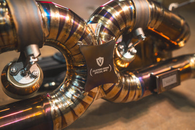 Valvetronic Designs - Ferrari 488 GTB Valved Sport Exhaust System - FER.488.VSES.TI