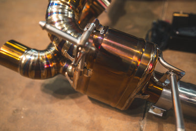 Valvetronic Designs - Ferrari 488 GTB Valved Sport Exhaust System - FER.488.VSES.TI
