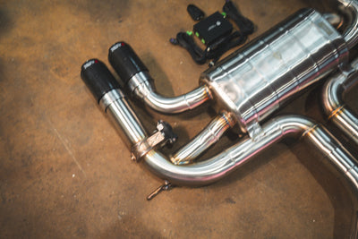 Valvetronic Designs - BMW X5M / X6M Valved - BMW.F85.X5M.VSES.BR.BRSH, BMW.F85.X5M.VSES.BR.BLK, BMW.F85.X5M.VSES.BR.BRT, BMW.F85.X5M.VSES.BR.FC, BMW.F85.X5M.VSES.BR.RC, BMW.F85.X5M.VSES.TI.BRSH, BMW.F85.X5M.VSES.TI.BLK, BMW.F85.X5M.VSES.TI.BRT, BMW.F85.X5