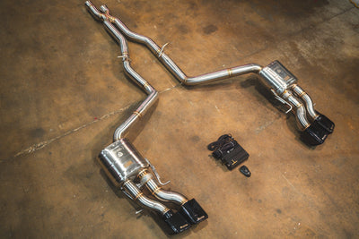 Valvetronic Designs - Mercedes W218 CLS63 AMG Valved Sport Exhaust System - MER.CLS63.AMG.VSES.BR