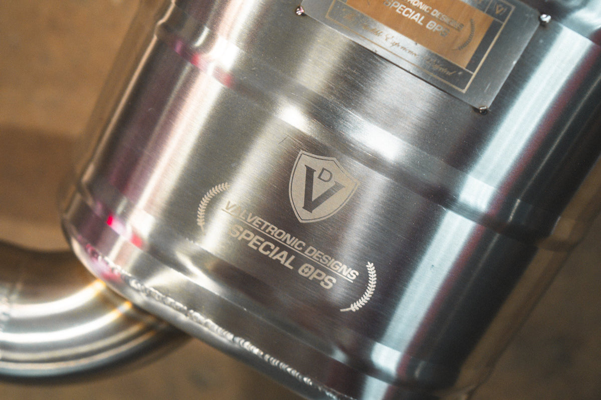 Valvetronic Designs - Mercedes W218 CLS63 AMG Valved Sport Exhaust System - MER.CLS63.AMG.VSES.BR