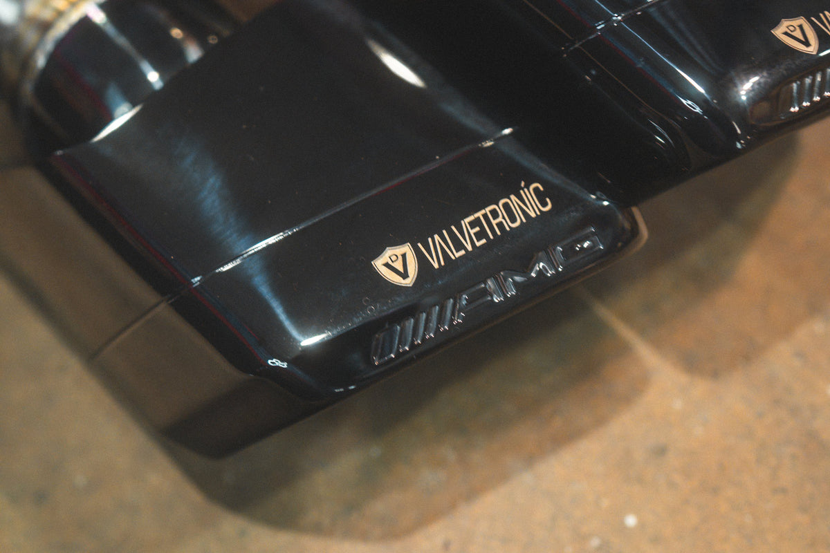 Valvetronic Designs - Mercedes W218 CLS63 AMG Valved Sport Exhaust System - MER.CLS63.AMG.VSES.BR