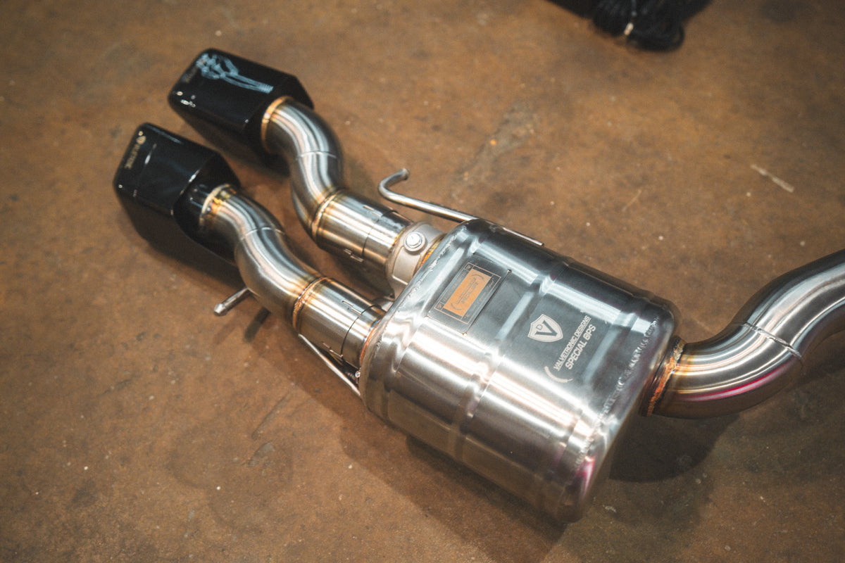 Valvetronic Designs - Mercedes W218 CLS63 AMG Valved Sport Exhaust System - MER.CLS63.AMG.VSES.BR