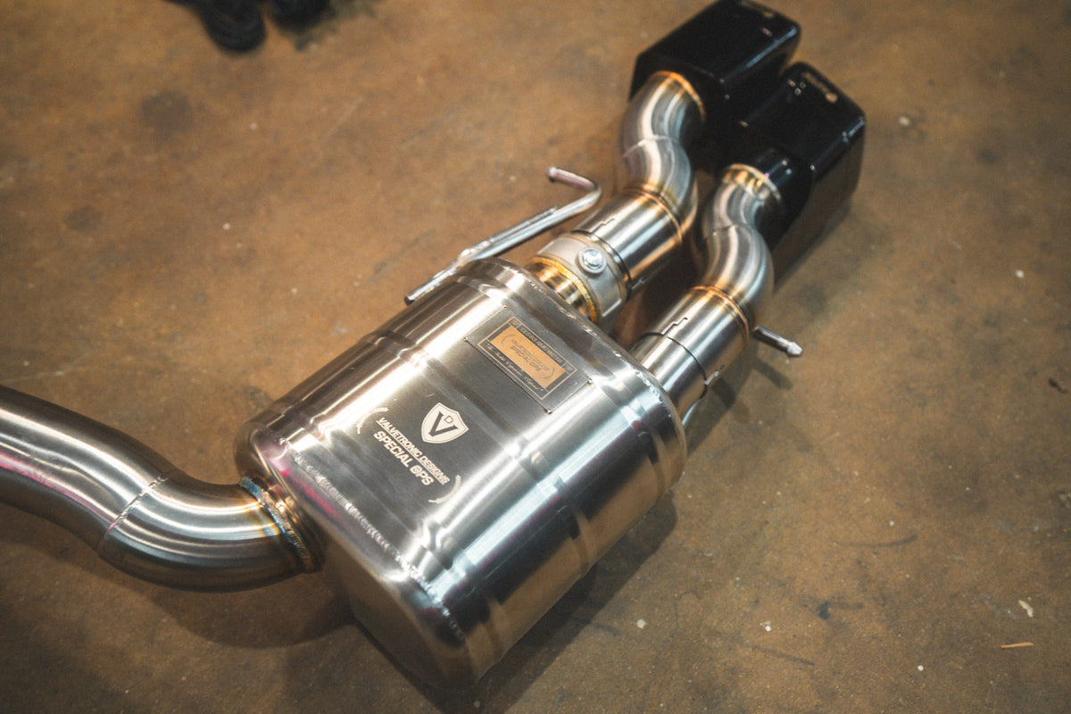 Valvetronic Designs - Mercedes W218 CLS63 AMG Valved Sport Exhaust System - MER.CLS63.AMG.VSES.BR