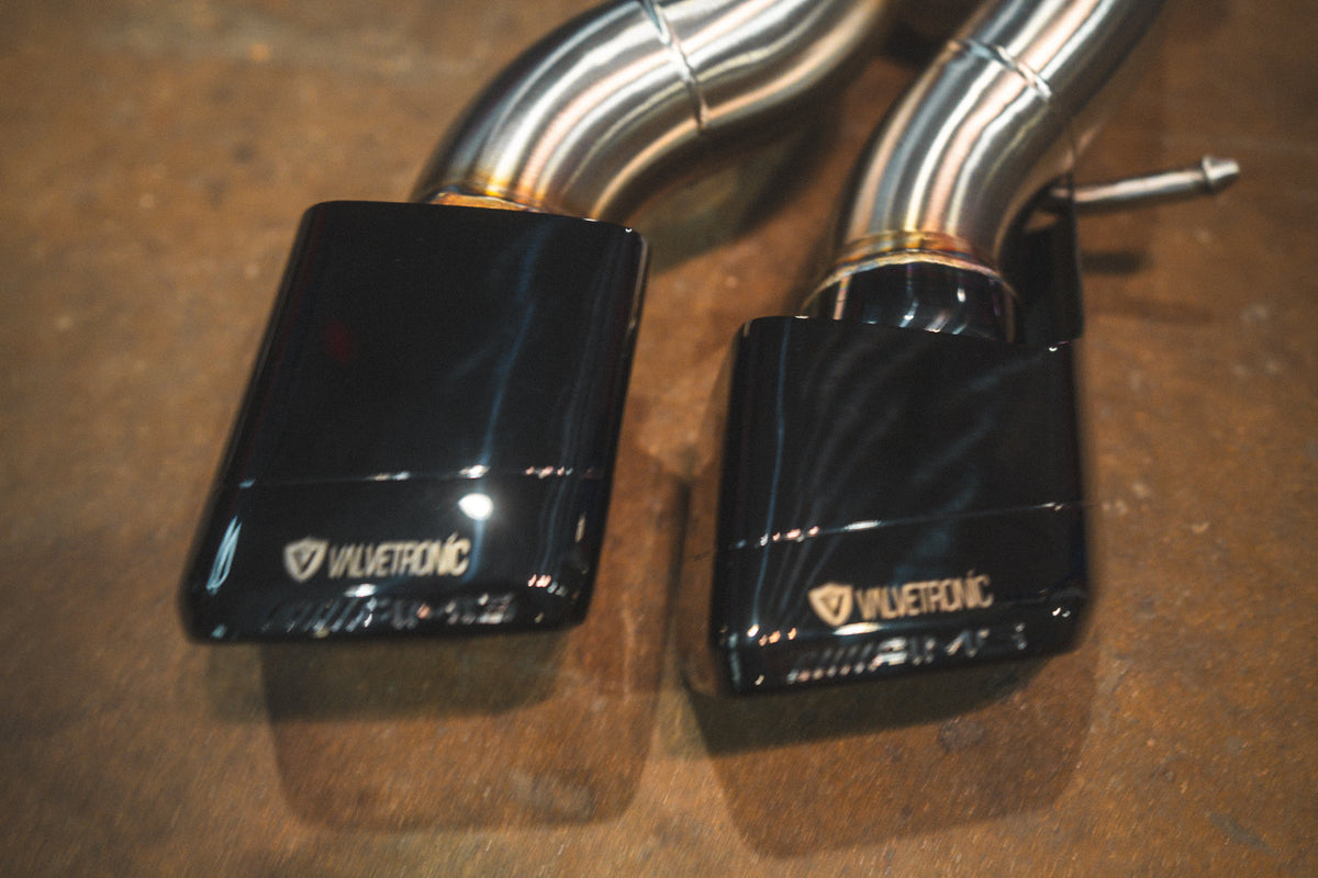 Valvetronic Designs - Mercedes W218 CLS63 AMG Valved Sport Exhaust System - MER.CLS63.AMG.VSES.BR