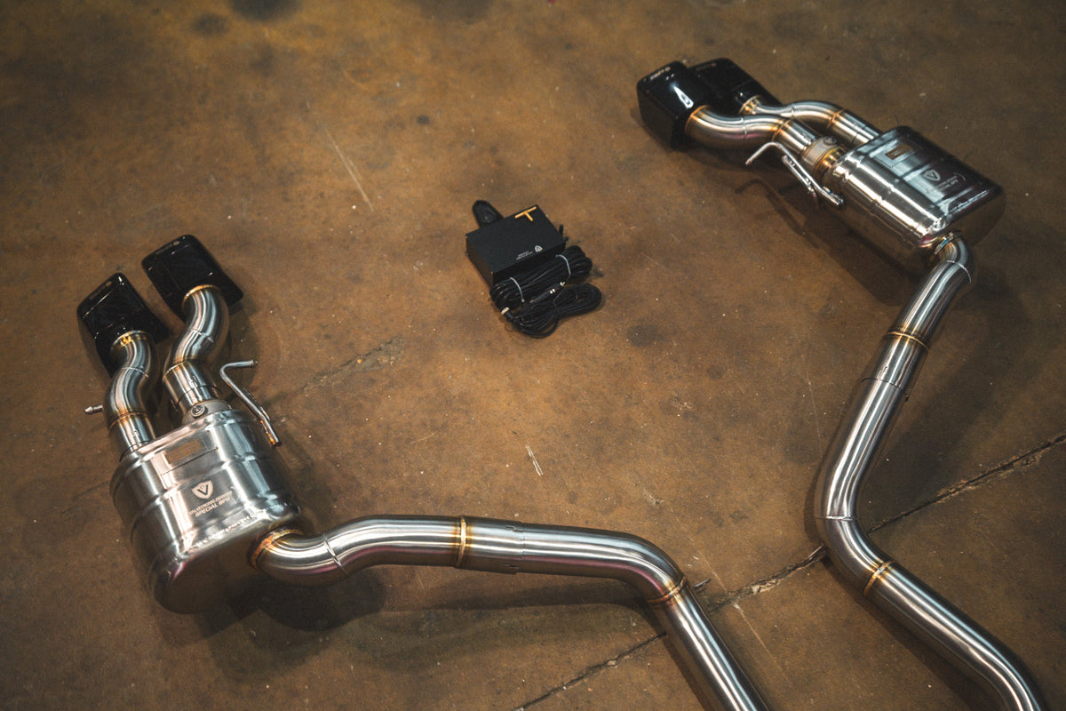 Valvetronic Designs - Mercedes W218 CLS63 AMG Valved Sport Exhaust System - MER.CLS63.AMG.VSES.BR
