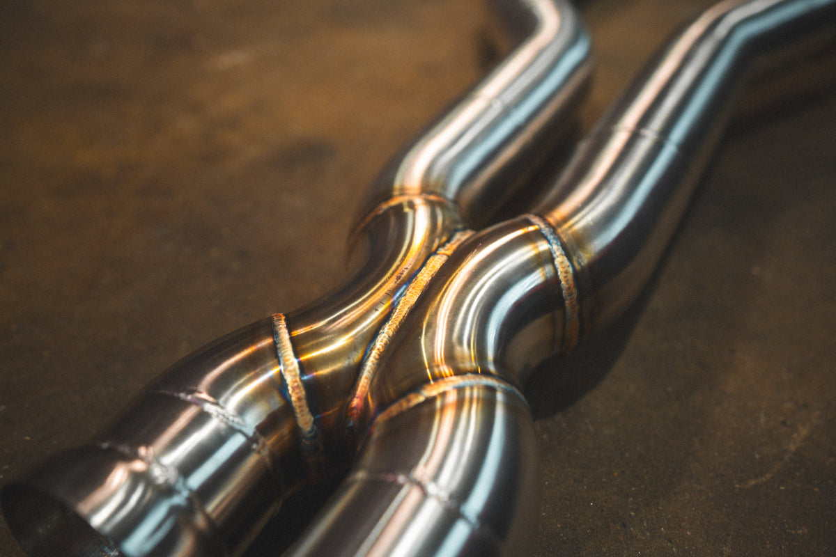 Valvetronic Designs - Mercedes W218 CLS63 AMG Valved Sport Exhaust System - MER.CLS63.AMG.VSES.BR