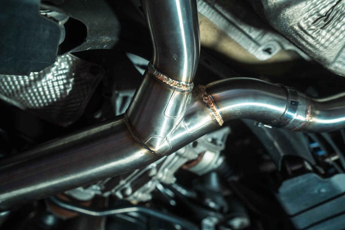 Valvetronic Designs - Audi B9 S4 / S5 Valved Sport Exhaust System - AUD.B9.S4.VSES.BR.BRSH, AUD.B9.S4.VSES.BR.BRT, AUD.B9.S4.VSES.BR.BLK, AUD.B9.S4.VSES.BR.RC, AUD.B9.S4.VSES.BR.FC
