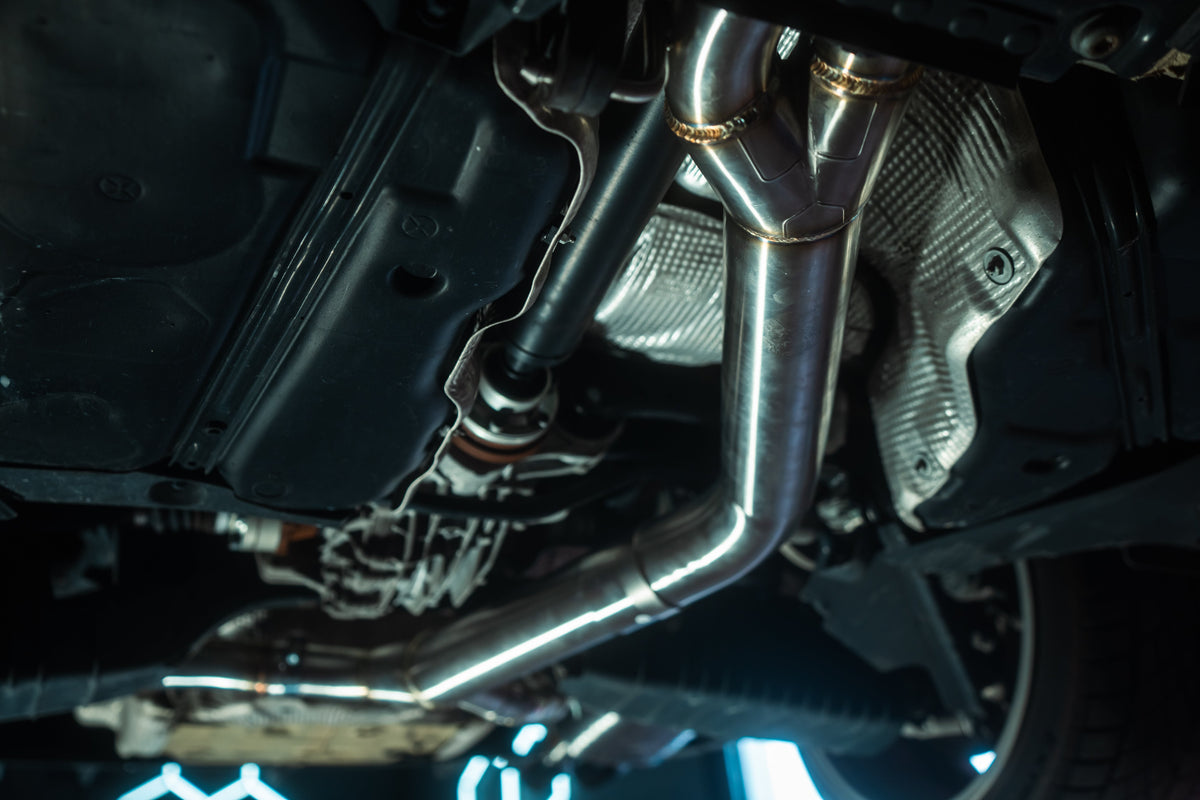 Valvetronic Designs - Audi B9 S4 / S5 Valved Sport Exhaust System - AUD.B9.S4.VSES.BR.BRSH, AUD.B9.S4.VSES.BR.BRT, AUD.B9.S4.VSES.BR.BLK, AUD.B9.S4.VSES.BR.RC, AUD.B9.S4.VSES.BR.FC