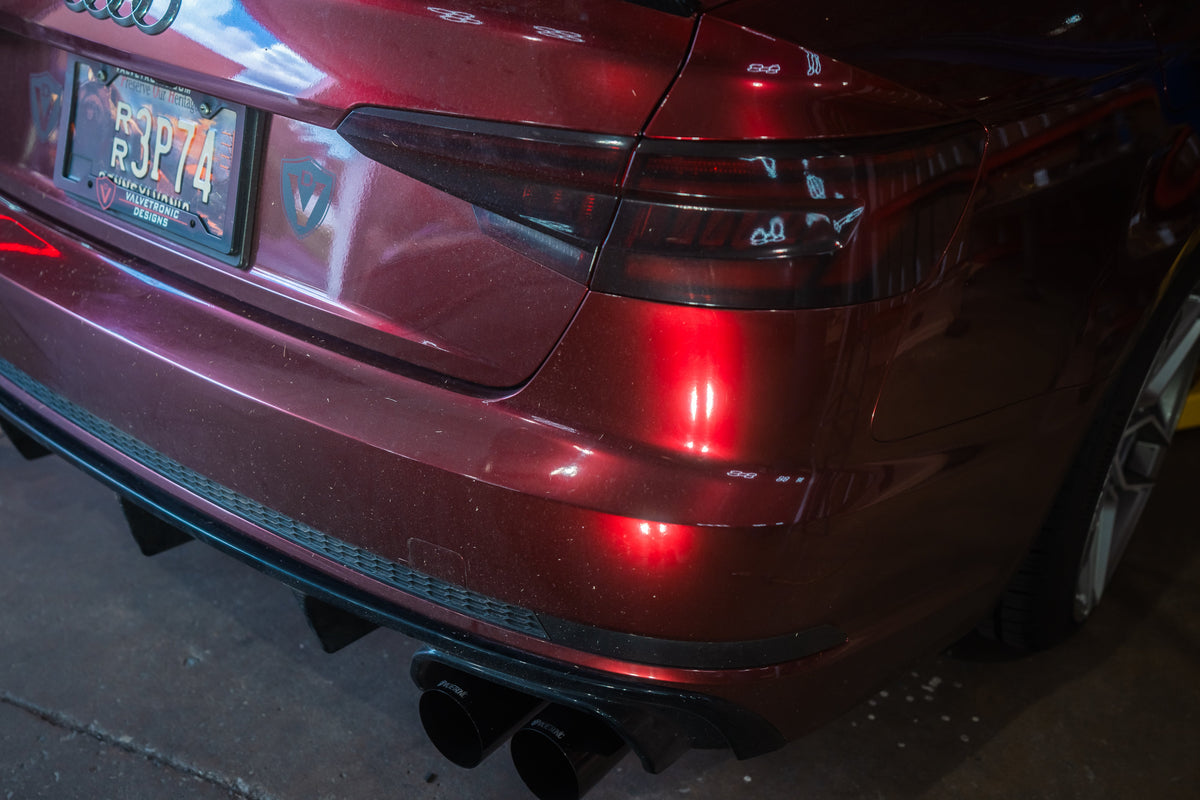 Valvetronic Designs - Audi B9 S4 / S5 Valved Sport Exhaust System - AUD.B9.S4.VSES.BR.BRSH, AUD.B9.S4.VSES.BR.BRT, AUD.B9.S4.VSES.BR.BLK, AUD.B9.S4.VSES.BR.RC, AUD.B9.S4.VSES.BR.FC