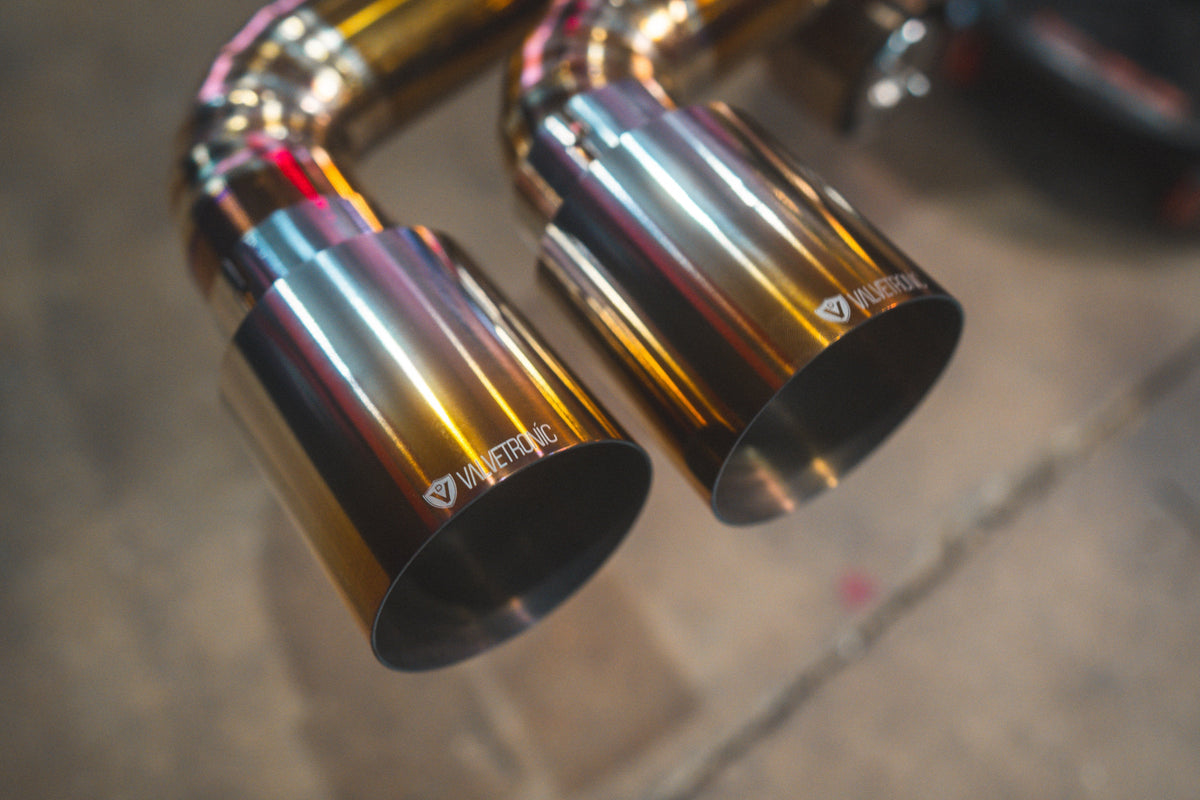 Valvetronic Designs - Ferrari F430 Valved Sport Exhaust System - FER.F430.VSES.TI