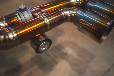 Valvetronic Designs - Ferrari F430 Valved Sport Exhaust System - FER.F430.VSES.TI