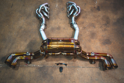 Valvetronic Designs - Ferrari F430 Valved Sport Exhaust System - FER.F430.VSES.TI