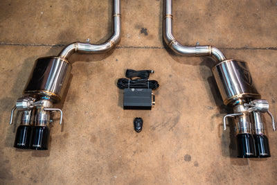 Valvetronic Designs - Lexus RC F Valved Sport Exhaust System - LEX.RCF.VSES.BR