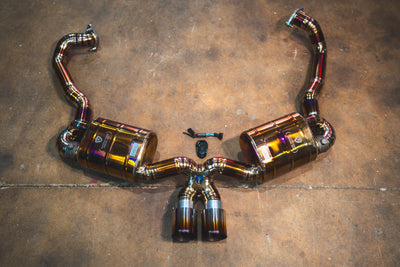 Valvetronic Designs - Valvetronic Valved Sport Exhaust System for Porsche Boxster/Cayman 981 - POR.981.VSES.TI