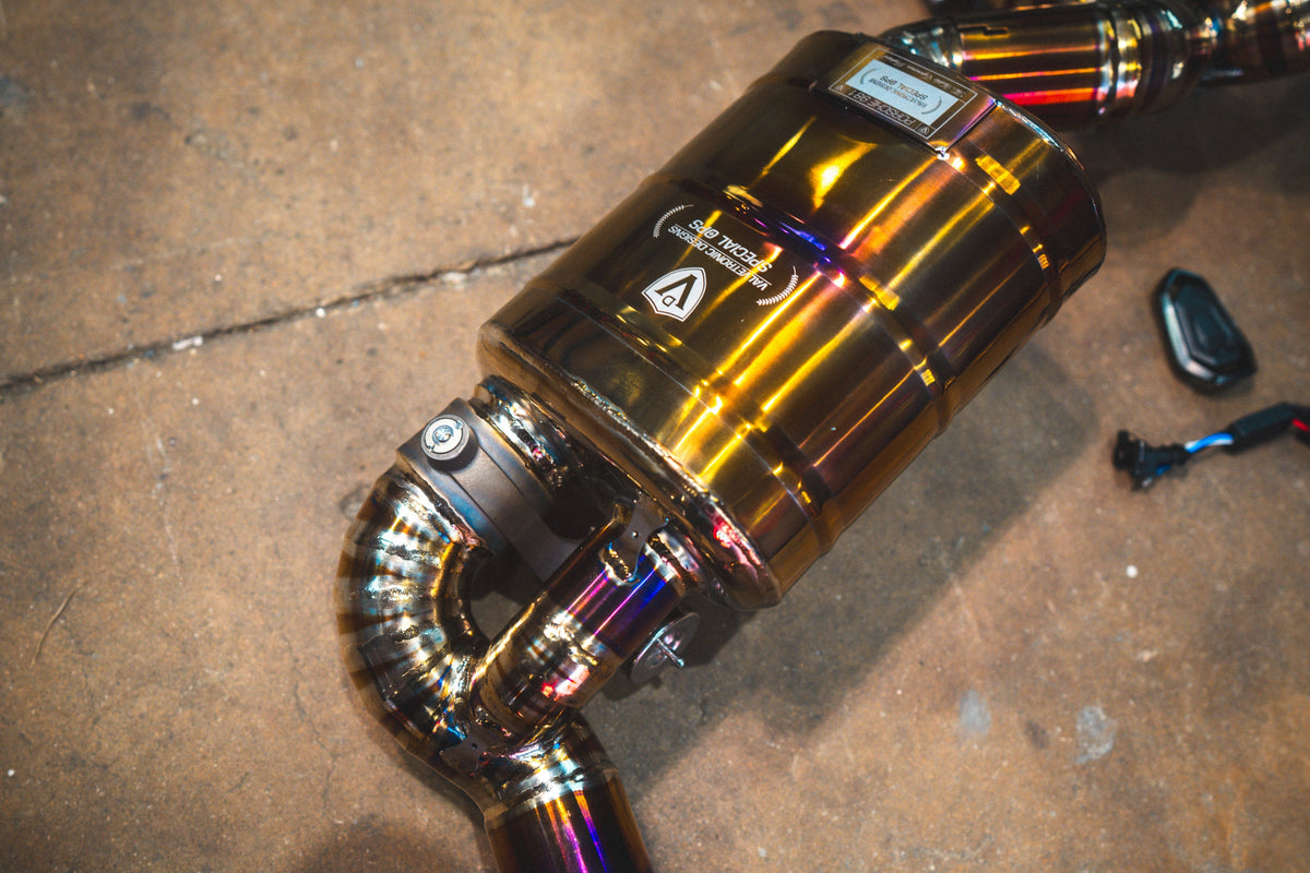 Valvetronic Designs - Valvetronic Valved Sport Exhaust System for Porsche Boxster/Cayman 981 - POR.981.VSES.TI